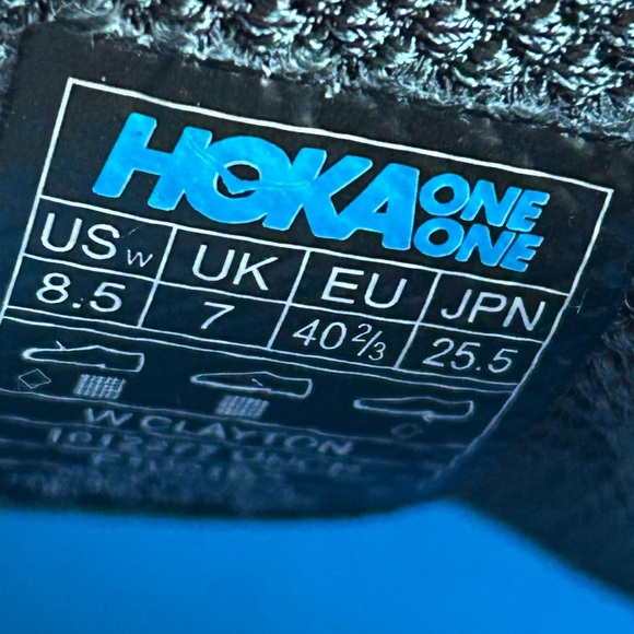 Hoka One One Blue and Pink Sneakers - Picture 9 of 9